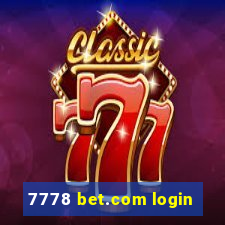 7778 bet.com login